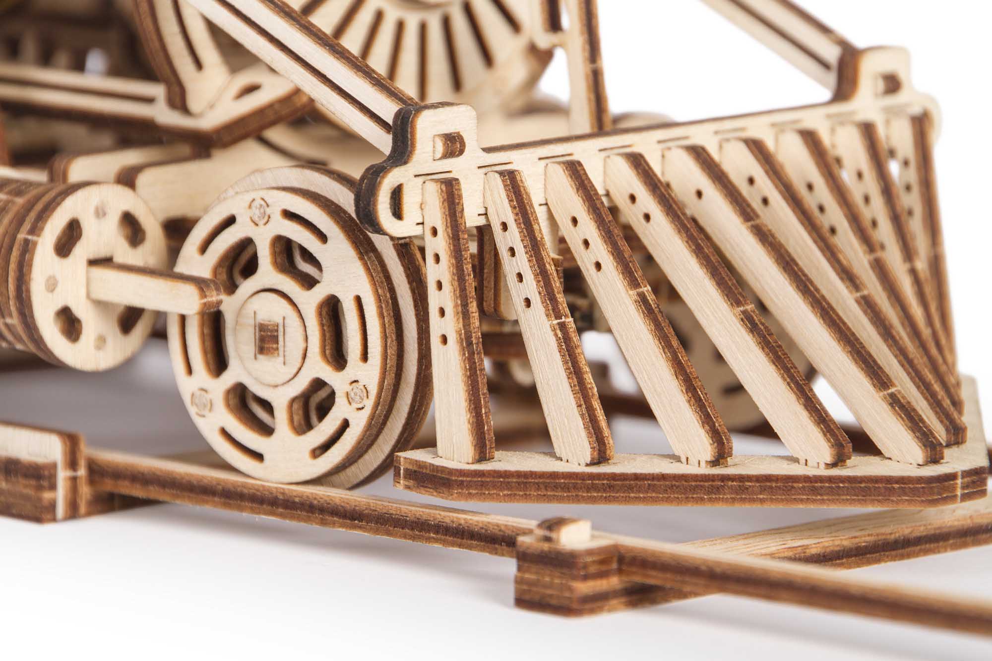 TrainCraft 3D Puzzle – Locomotive Historique avec Wagon