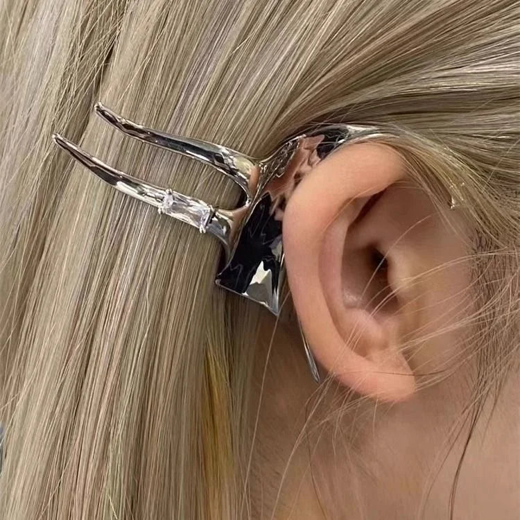 Elysia - Pendants d'oreilles ailes de fée en argent