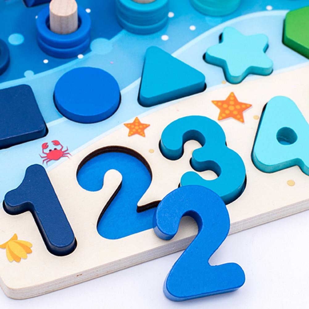 Wooden Montessori Board – Stimule la Cognition