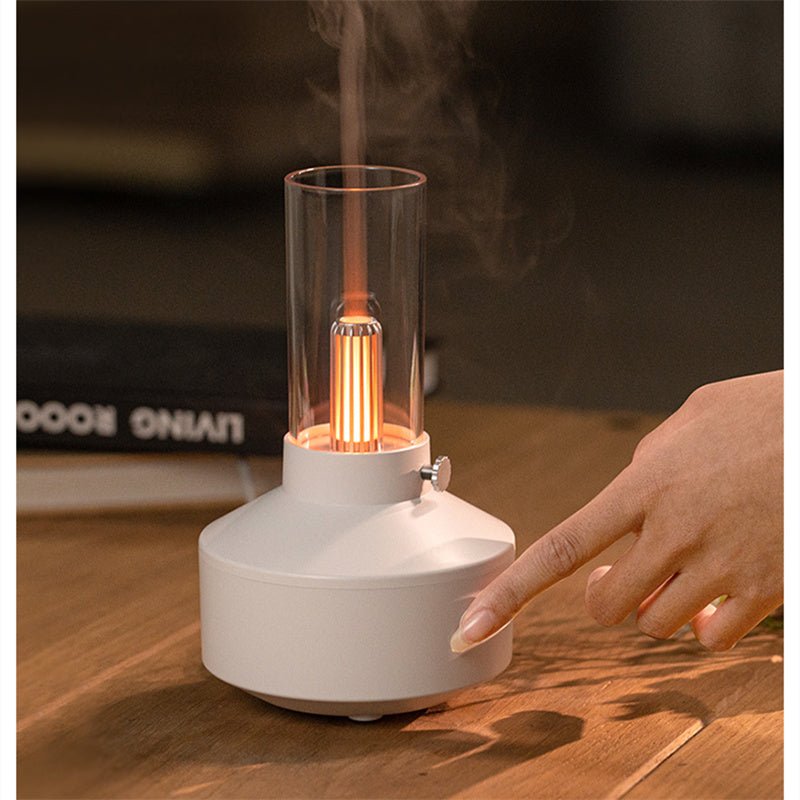 GlowMist - Diffuseur Aromathérapie Veilleuse Ambiance