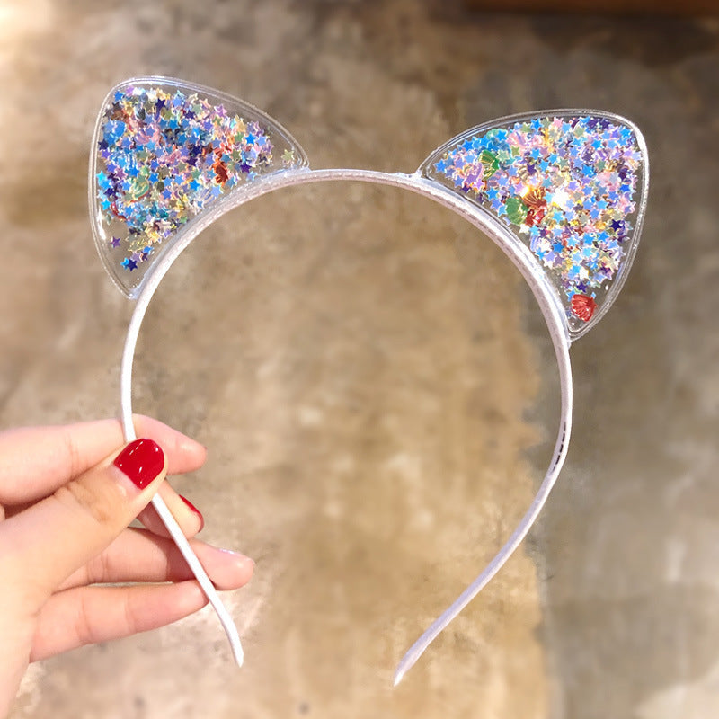 GlamTiara - Bandeau Cheveux Glitter Élégant Femmes