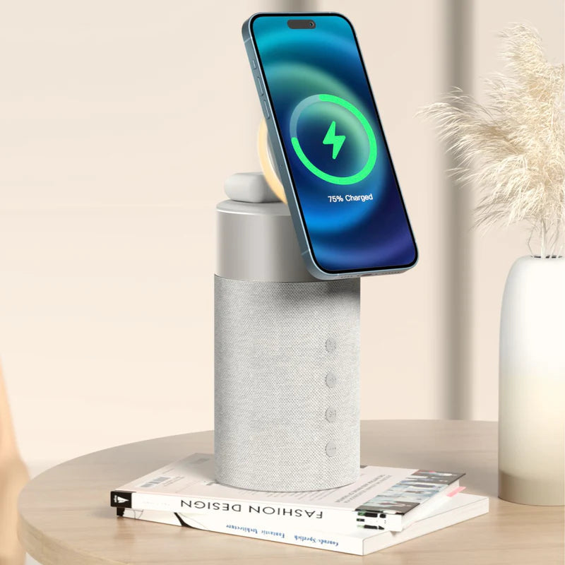 SoundWave Pro - Enceinte Bluetooth Portable avec Batterie Externe
