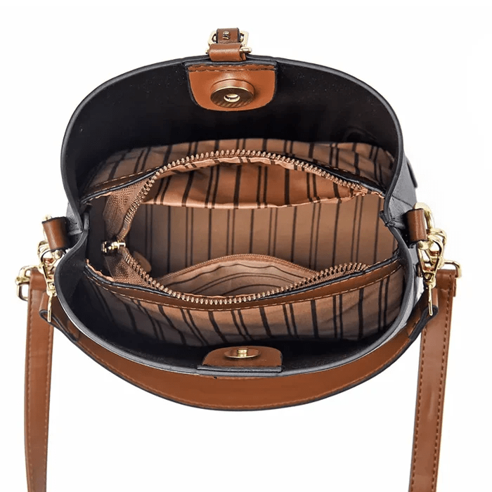LuxeCarry - Sac Bandoulière Cuir Spacieux Élégant
