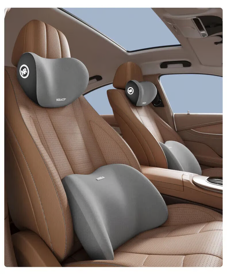 DriveEase - Ensemble de Coussins Ergonomiques pour un Confort de Voyage Optimal