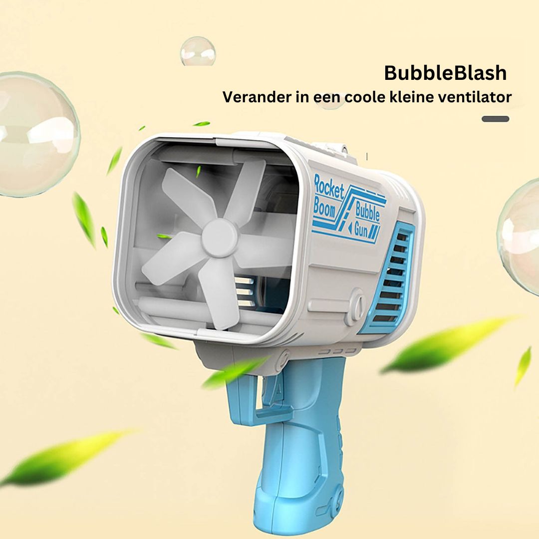 EndlessBubbles Blaster - Pistolet à Bulles Sans Piles