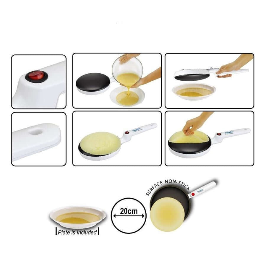 CrepeMaster - Machine à Crêpes Électrique