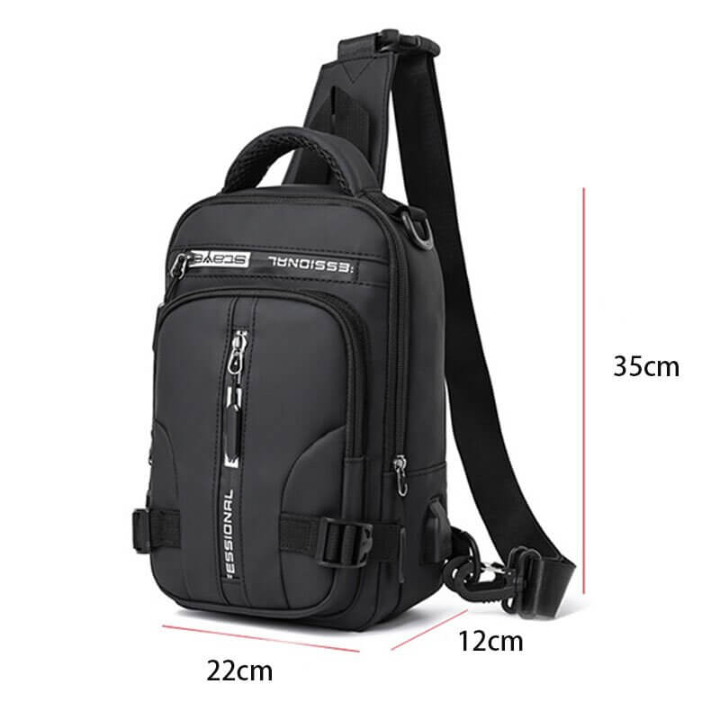 CityTrek Bag - Sacoche Bandoulière Oxford Imperméable