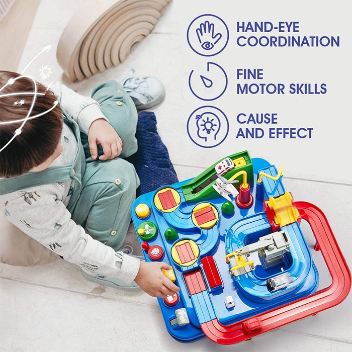 RescueTrack Adventure Set – Jouet Éducatif Bébé