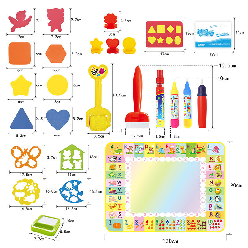WatercolorMaster Kids – Set Aquarelle Créatif Enfants