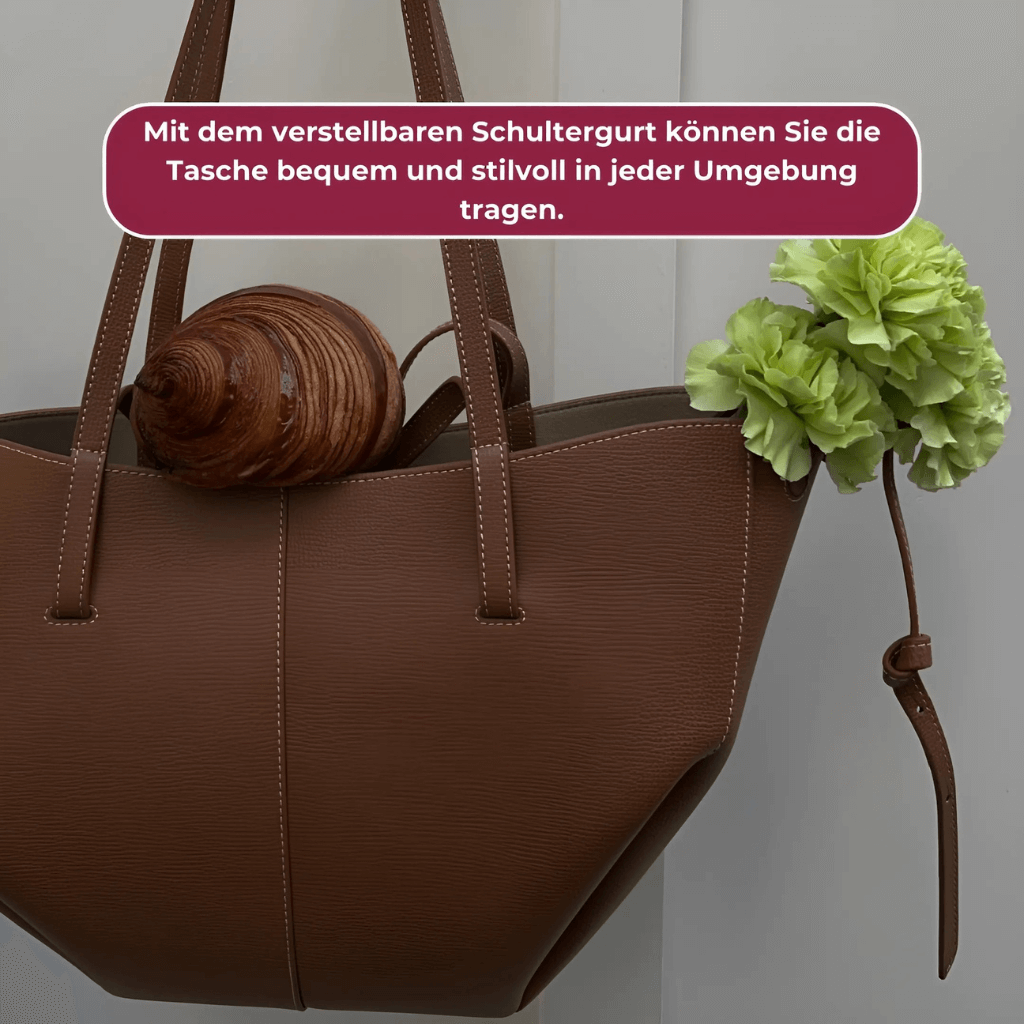 LeatherCross - Crossbody Cuir Stylé avec Poignées