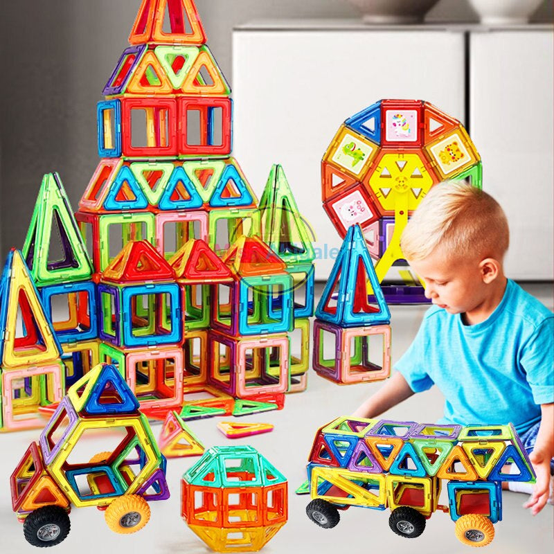 MagneticBlocks – Construction Magnétique Éducative Enfants