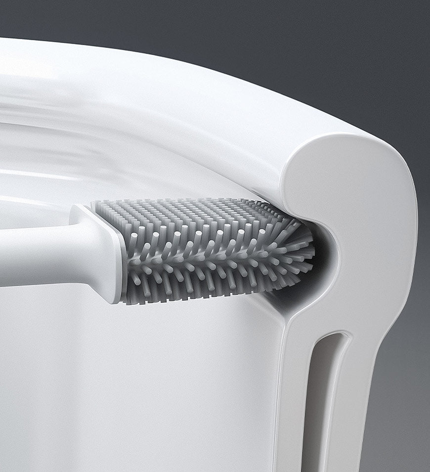 SiliClean - Brosse WC murale antibactérienne en silicone