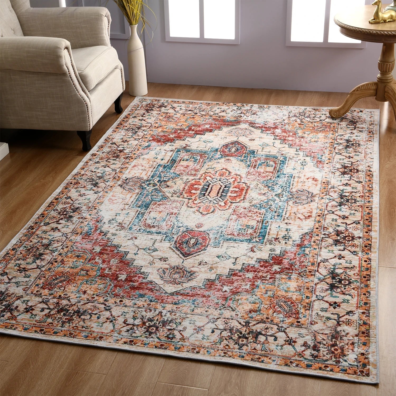 HeritageWeave - Tapis Vintage Persan Intemporel pour votre Intérieur