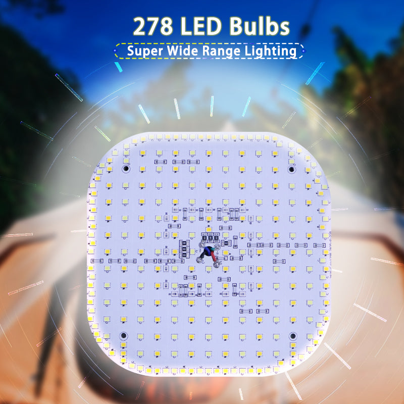 PowerGlow - Lampe Camping LED Rechargeable Aimantée