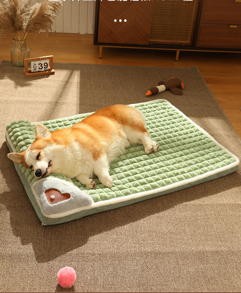 LuxePlush - Tapis Chien Chaud Petites et Moyennes Races