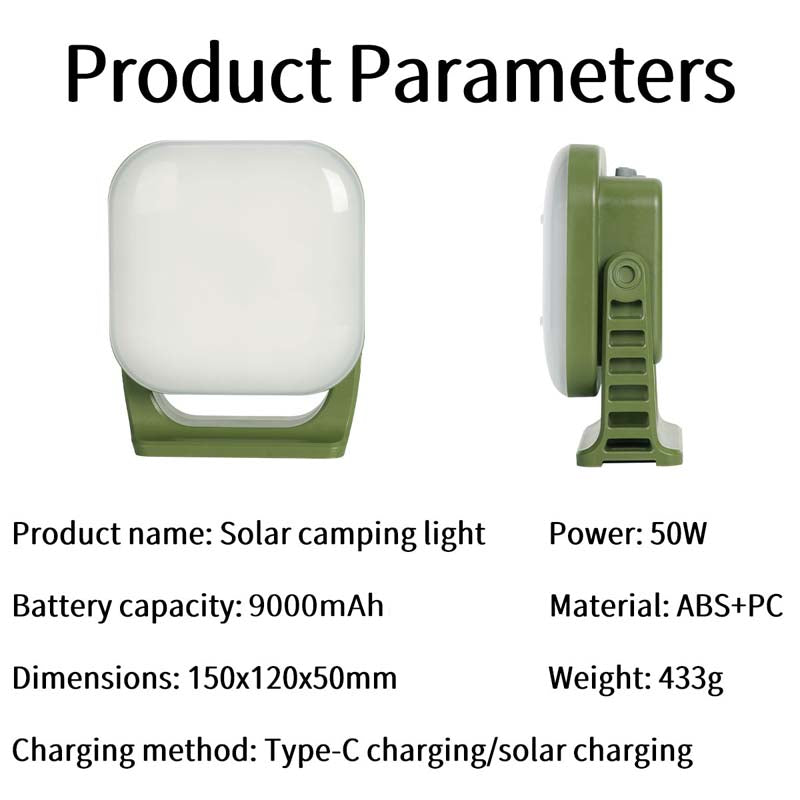 PowerGlow - Lampe Camping LED Rechargeable Aimantée