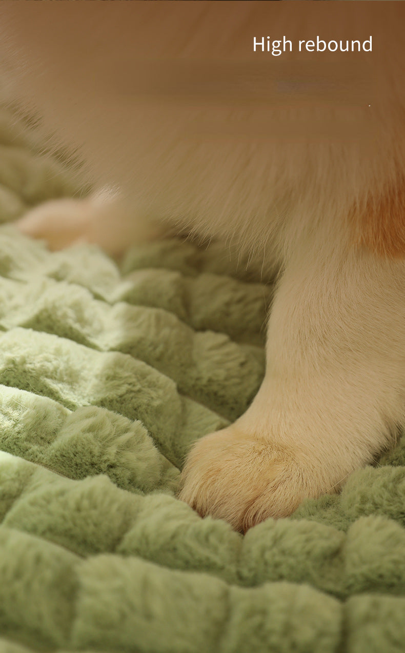 LuxePlush - Tapis Chien Chaud Petites et Moyennes Races
