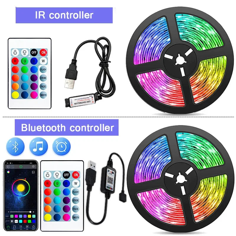 GlowShift - Ruban LED RGB pour Chambre et TV