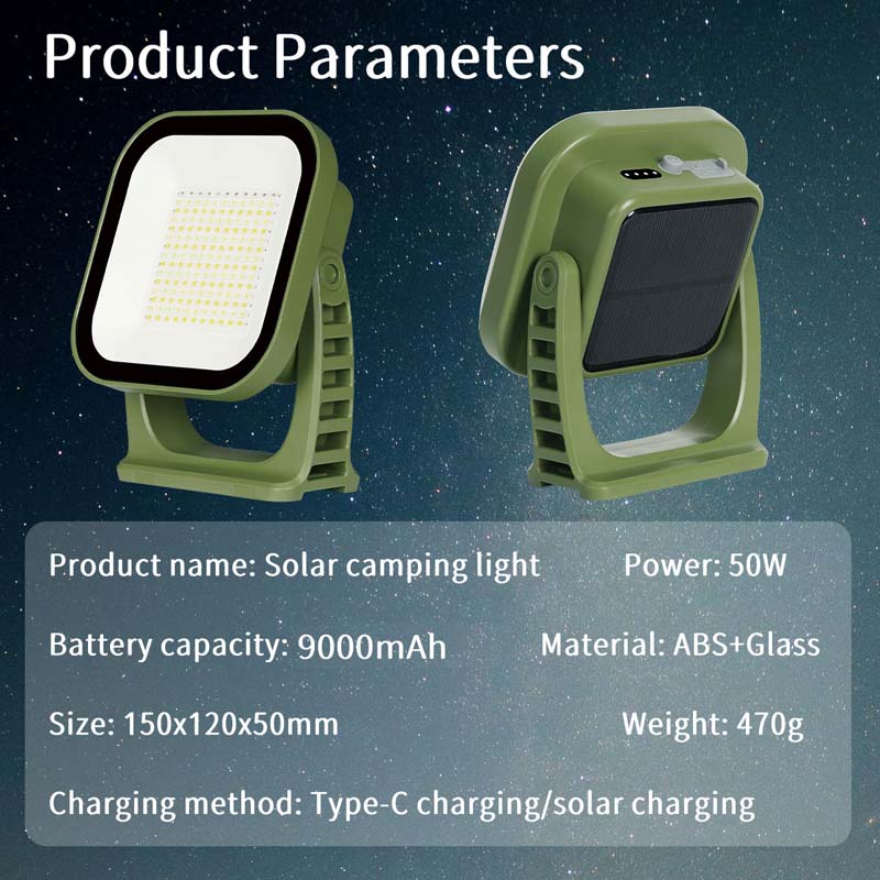 PowerGlow - Lampe Camping LED Rechargeable Aimantée