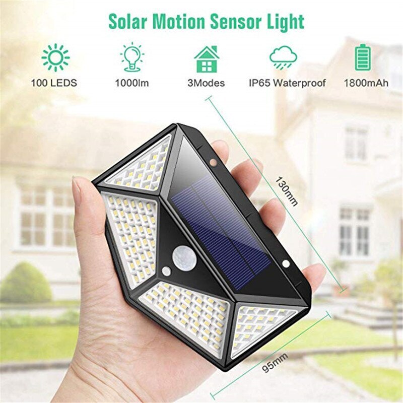 SolarGlow - Éclairage Jardin LED Waterproof Capteur