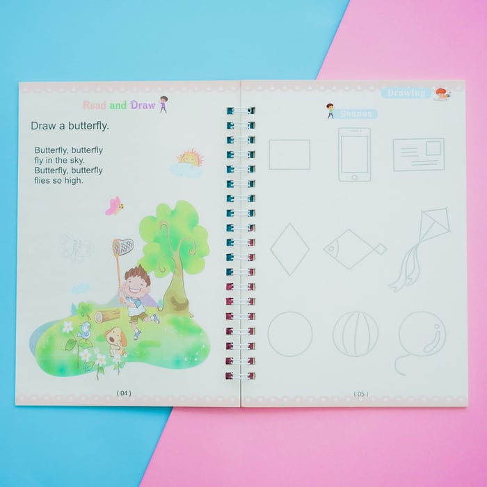 ScribbleJoy Boek – Cahier Écriture Réutilisable