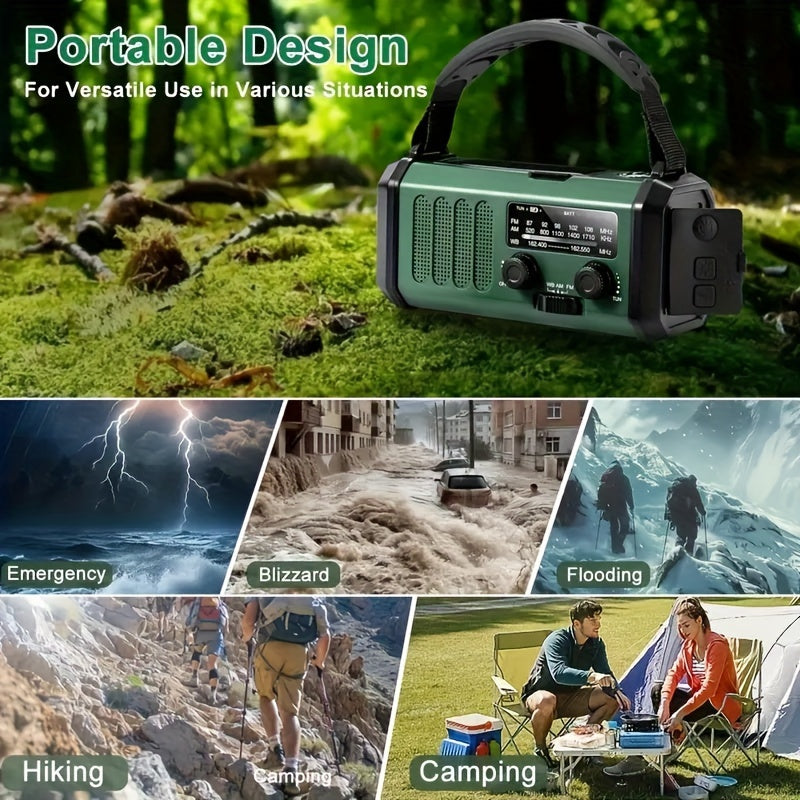 SurvivorPower - Radio d'Urgence Durable Multifonction