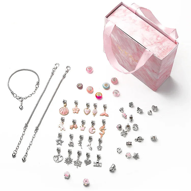 Luna - Kit DIY de bracelets de Noël, créez vos bijoux