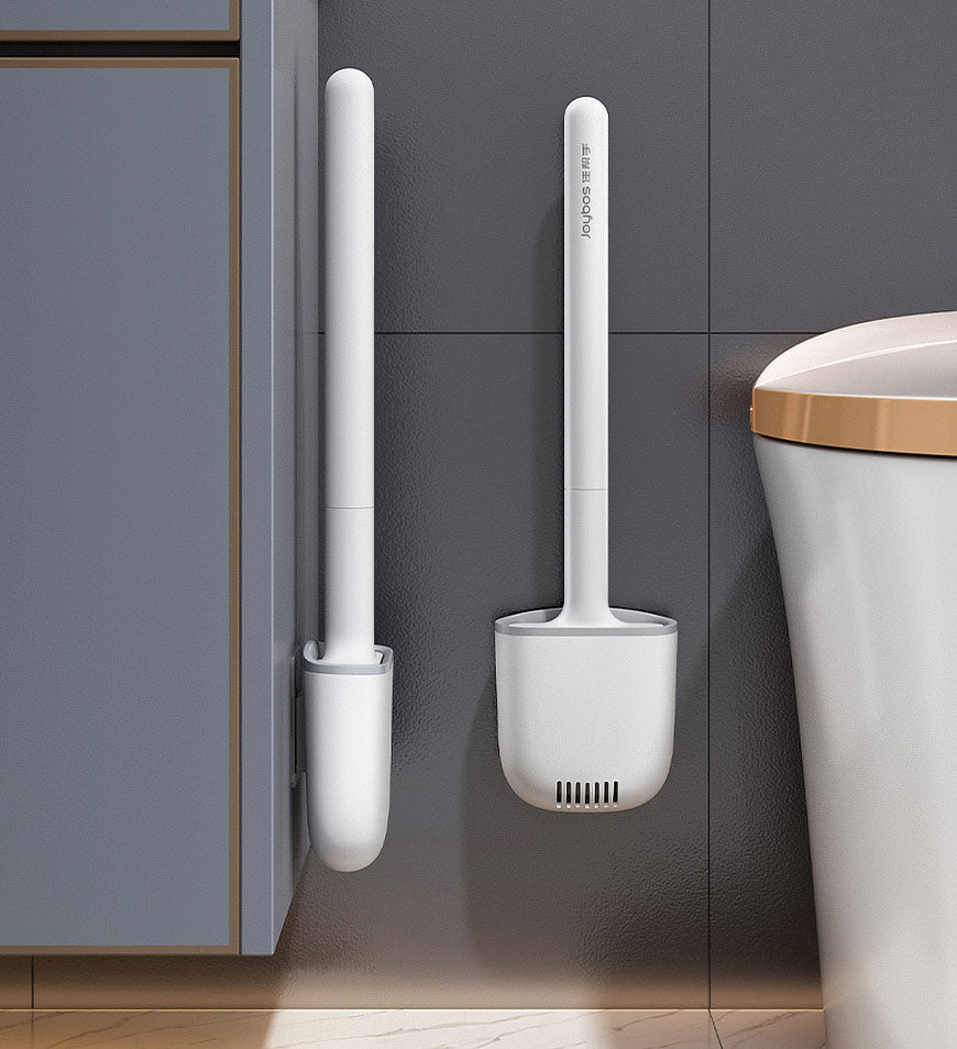 SiliClean - Brosse WC murale antibactérienne en silicone