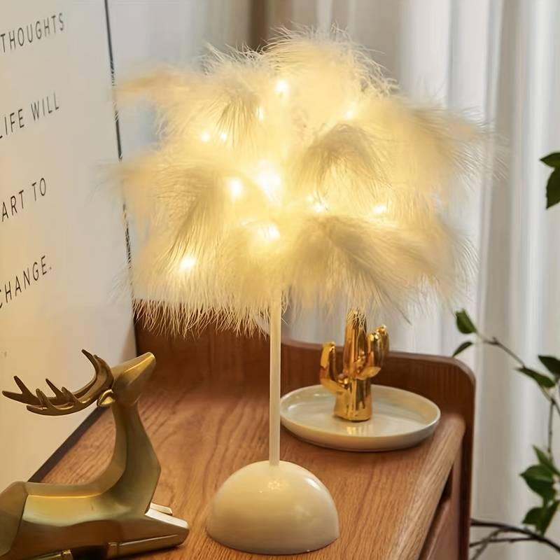 Featherlight - Lampe de Table Sans Fil et Tamisable