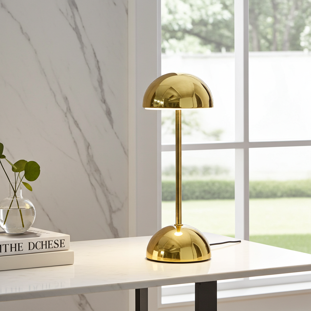 Véla – Lampe de Table Minimaliste avec Commande Tactile