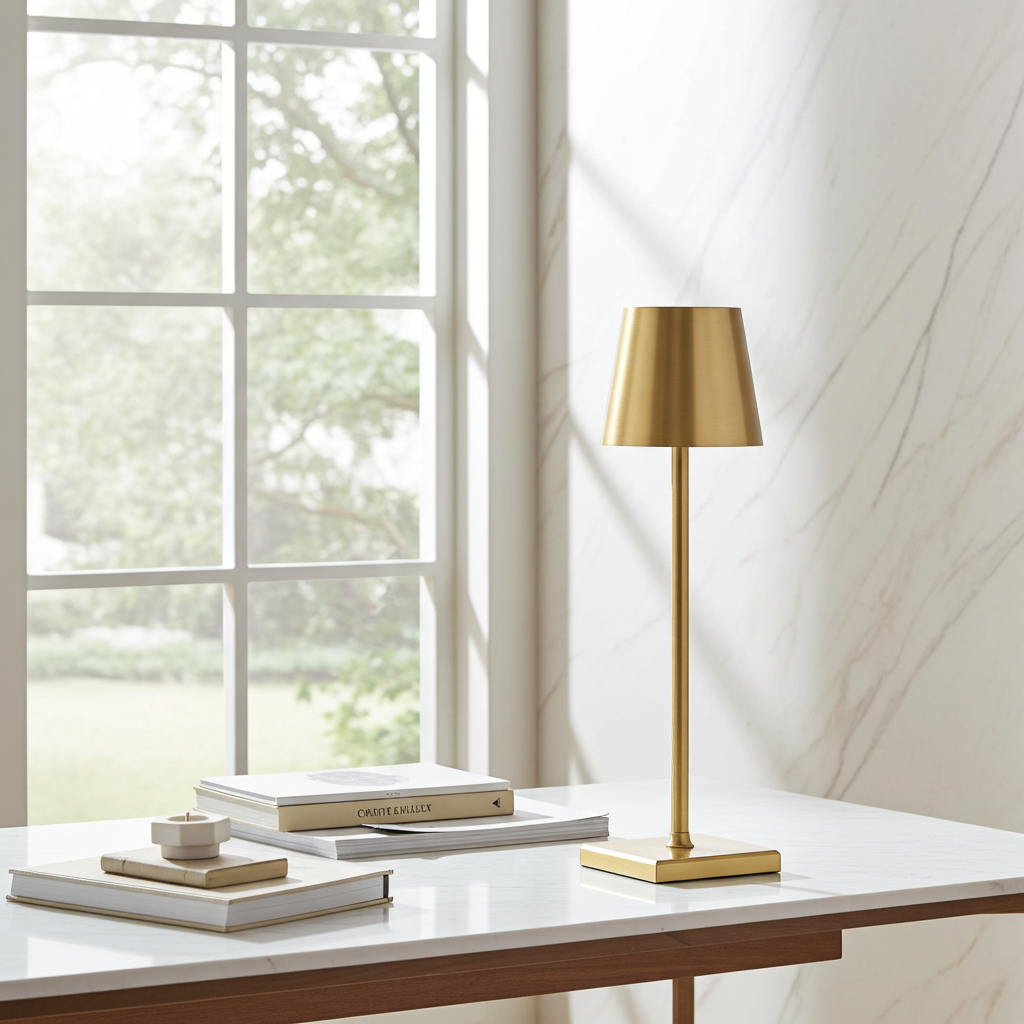 Scandilux – Lampe de Table Sans Fil et Rechargeable