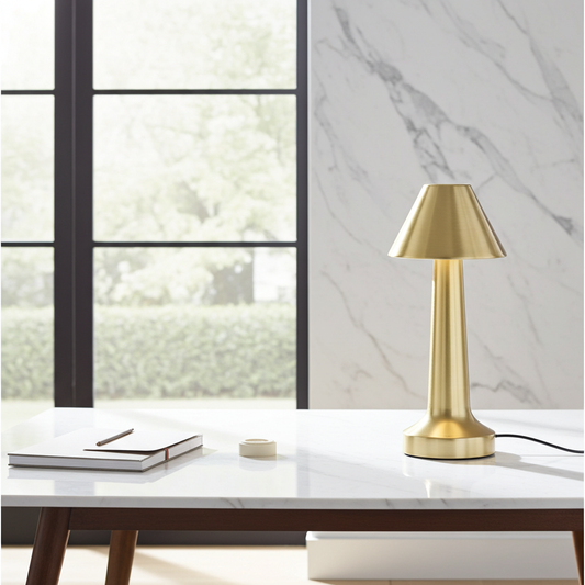 Nivora – Lampe de Bureau Élégante et Minimaliste