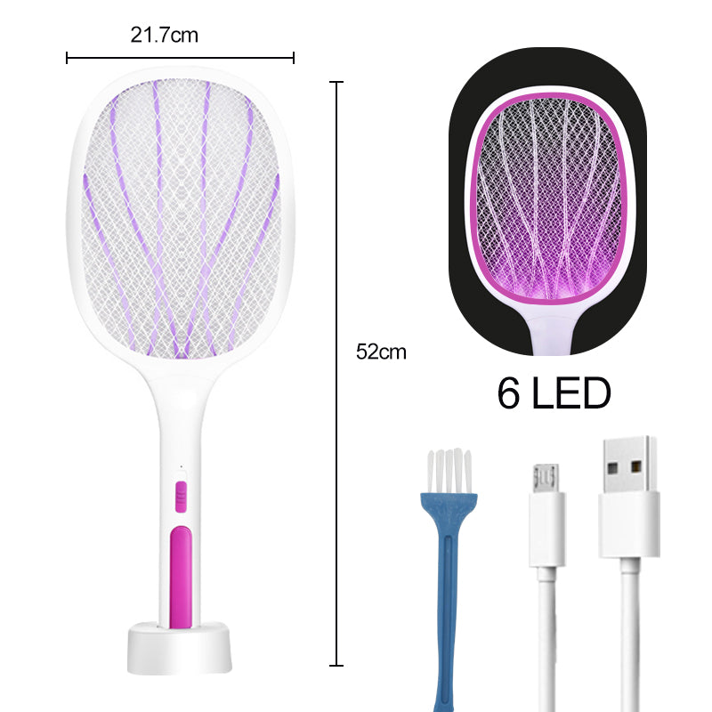 SwatMaster 2-en-1 - Lampe Anti-Moustiques Tapette