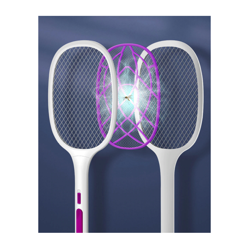 SwatMaster 2-en-1 - Lampe Anti-Moustiques Tapette