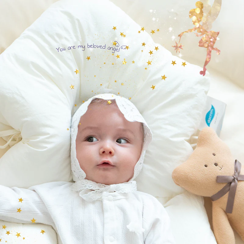 DreamNest - Oreiller Bébé Hypoallergénique Confort