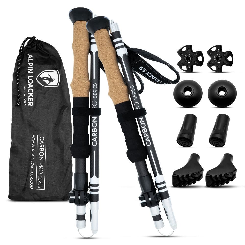 UltraLight Trekking Poles - Bâtons Pliables Liège