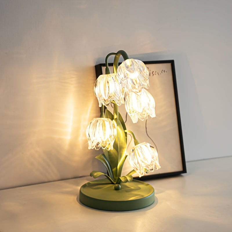 BellBloom - Lampe de table LED en forme de fleur
