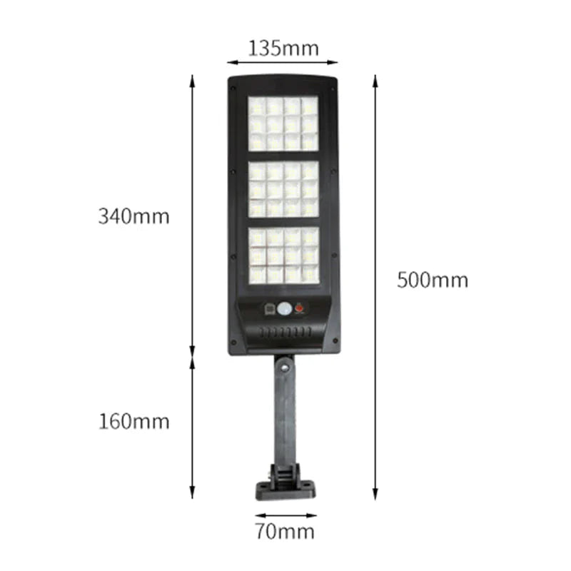 Lampe de Sécurité Solaire LED Sans Fil - 100% Énergie Solaire