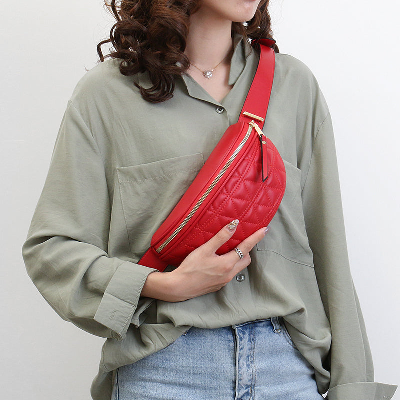 HazelBag - Sac Banane Tendance à Carreaux