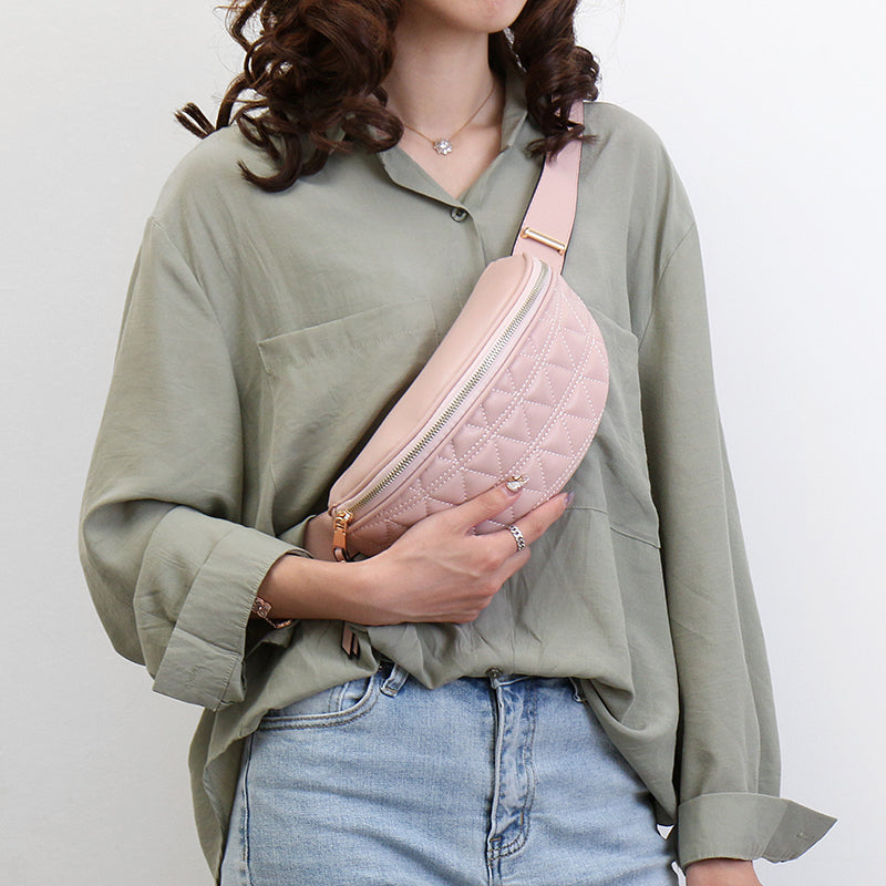 HazelBag - Sac Banane Tendance à Carreaux
