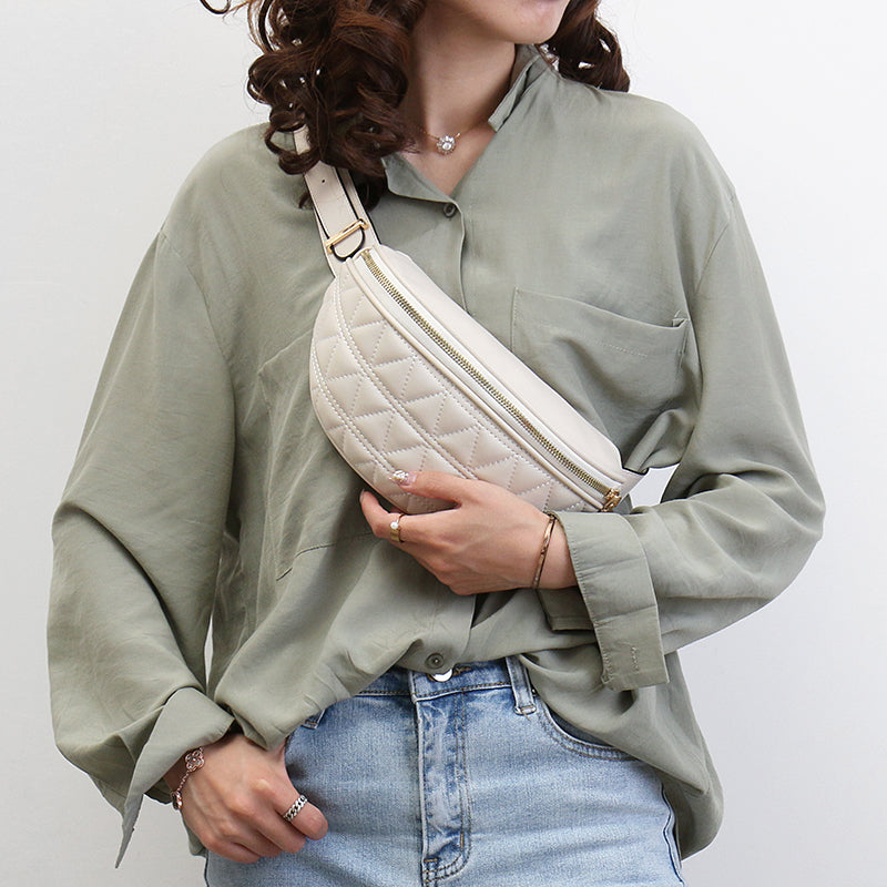 HazelBag - Sac Banane Tendance à Carreaux