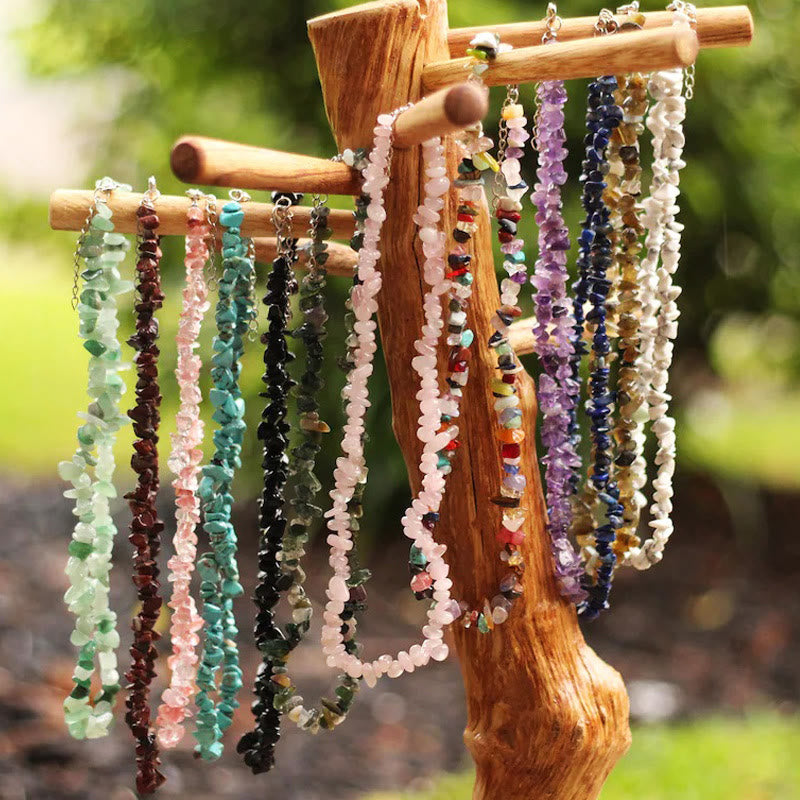 Collier Cristaux Polis Lina - Beauté Naturelle