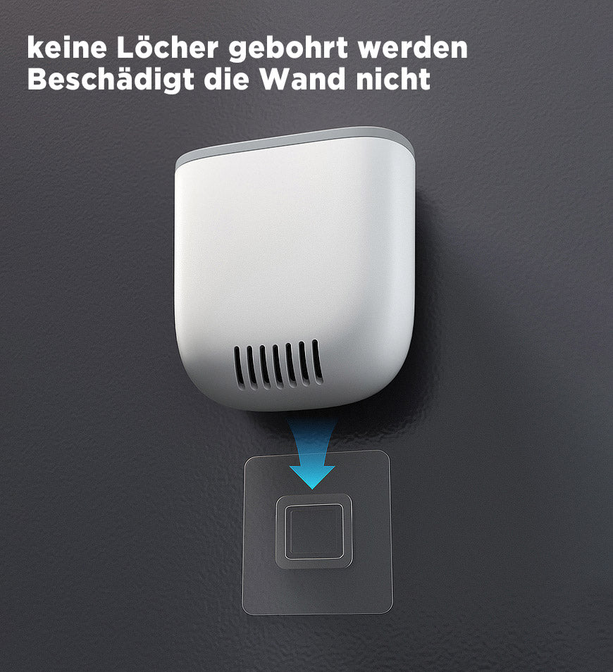 SiliClean - Brosse WC murale antibactérienne en silicone