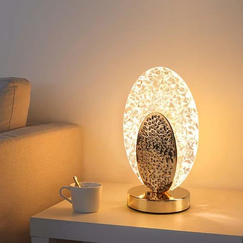PeacockLuxe - Lampe de Table Paon Luxe Élégante