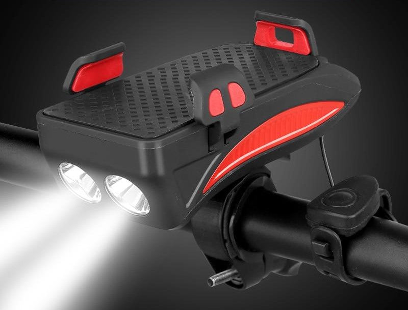 RideGuard - Support Téléphone Vélo 4-en-1 Powerbank