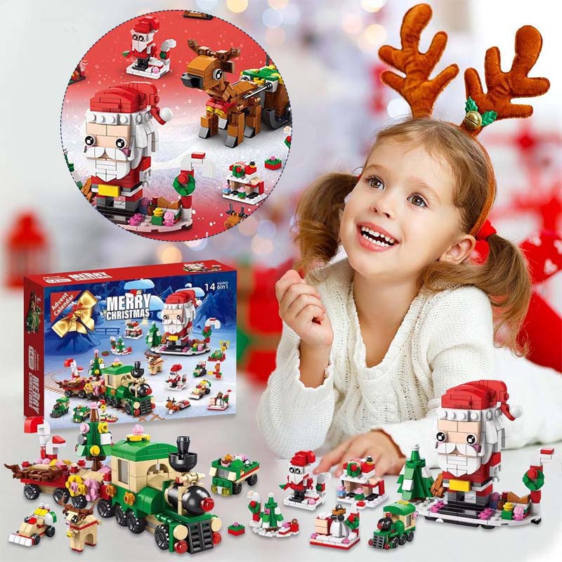 BuildJoy - Calendrier Avent Briques de Construction Noël