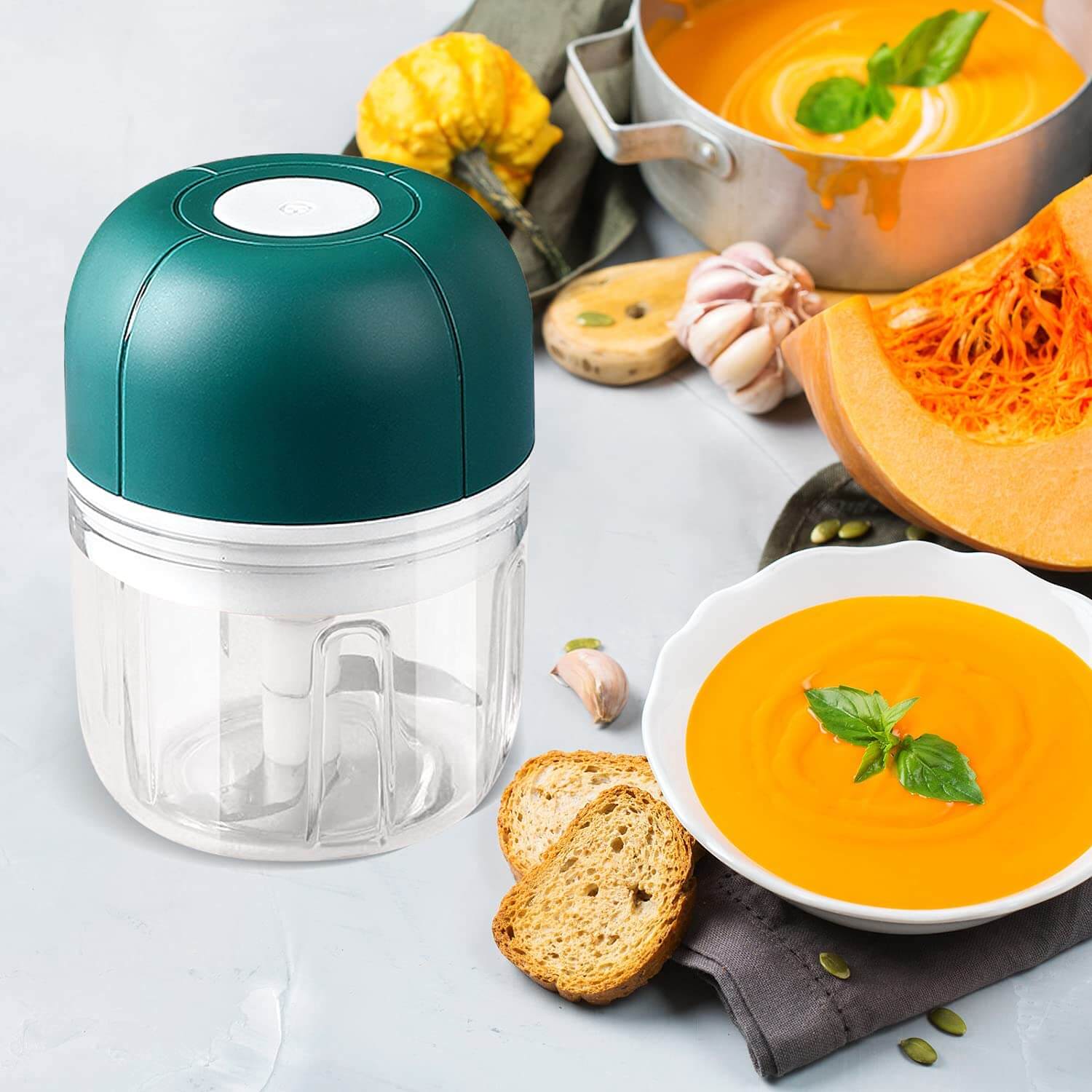 ChopEase - Presse-Ail Électrique Cuisine Rapide