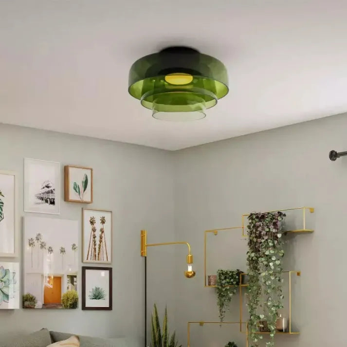 Nordéa – Lampe en Verre Design Nordique | Élégance Atmosphérique pour Tous les Espaces
