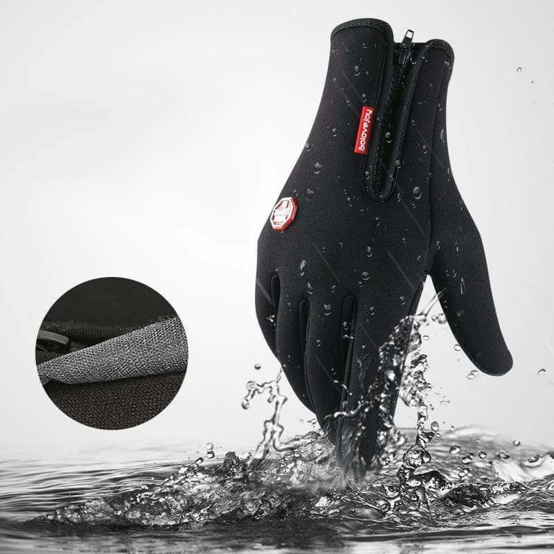 Zippy - Gants thermiques imperméables et coupe-vent pour l'hiver