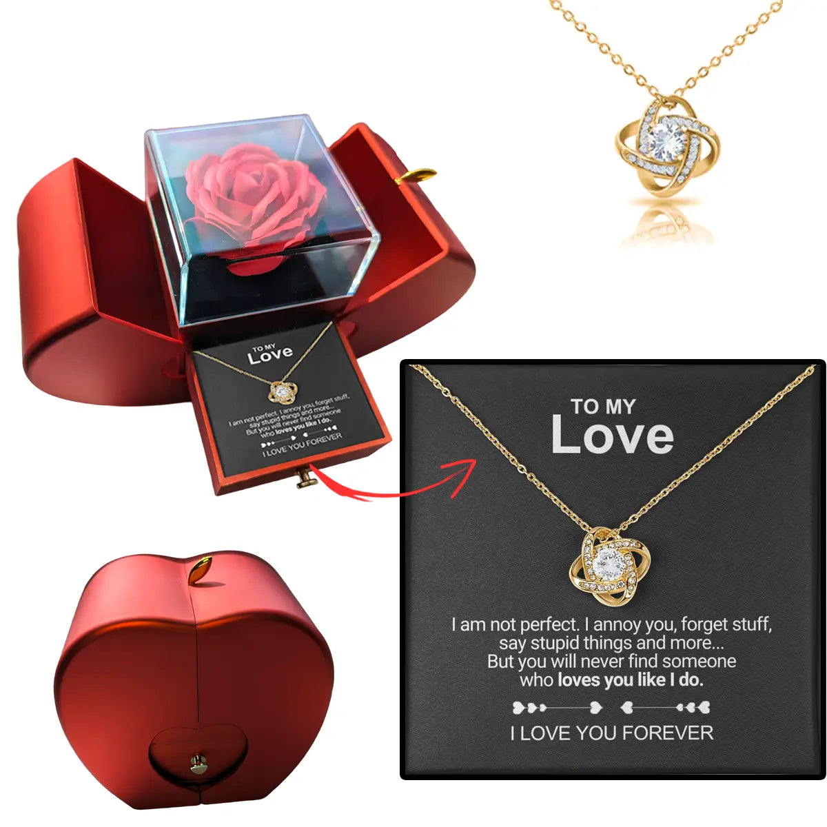 TimelessLove - Set souvenir d'amour éternel intemporel